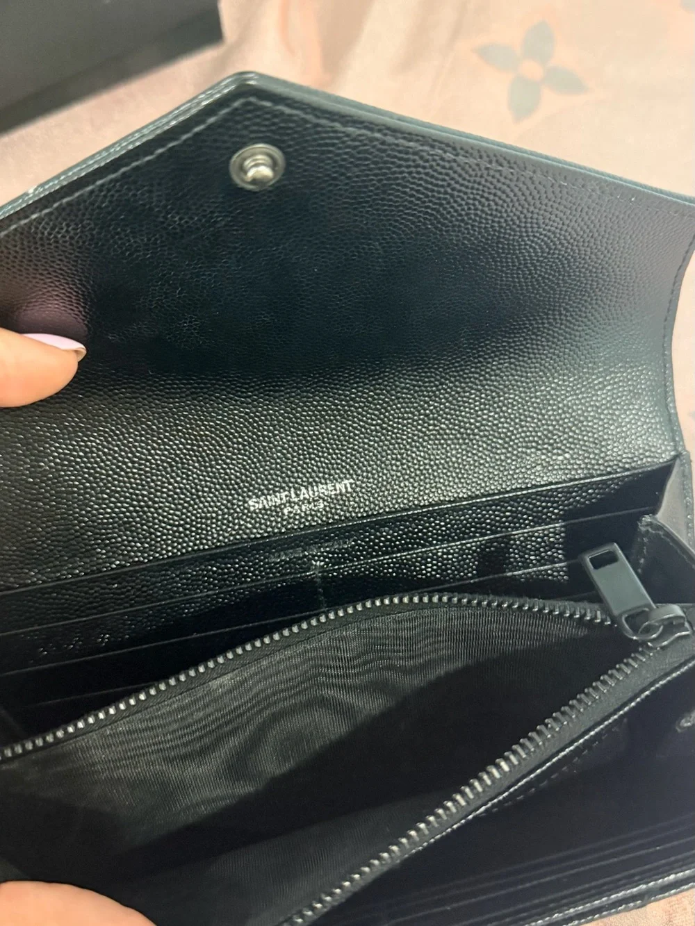 Saint Laurent sleek quilted